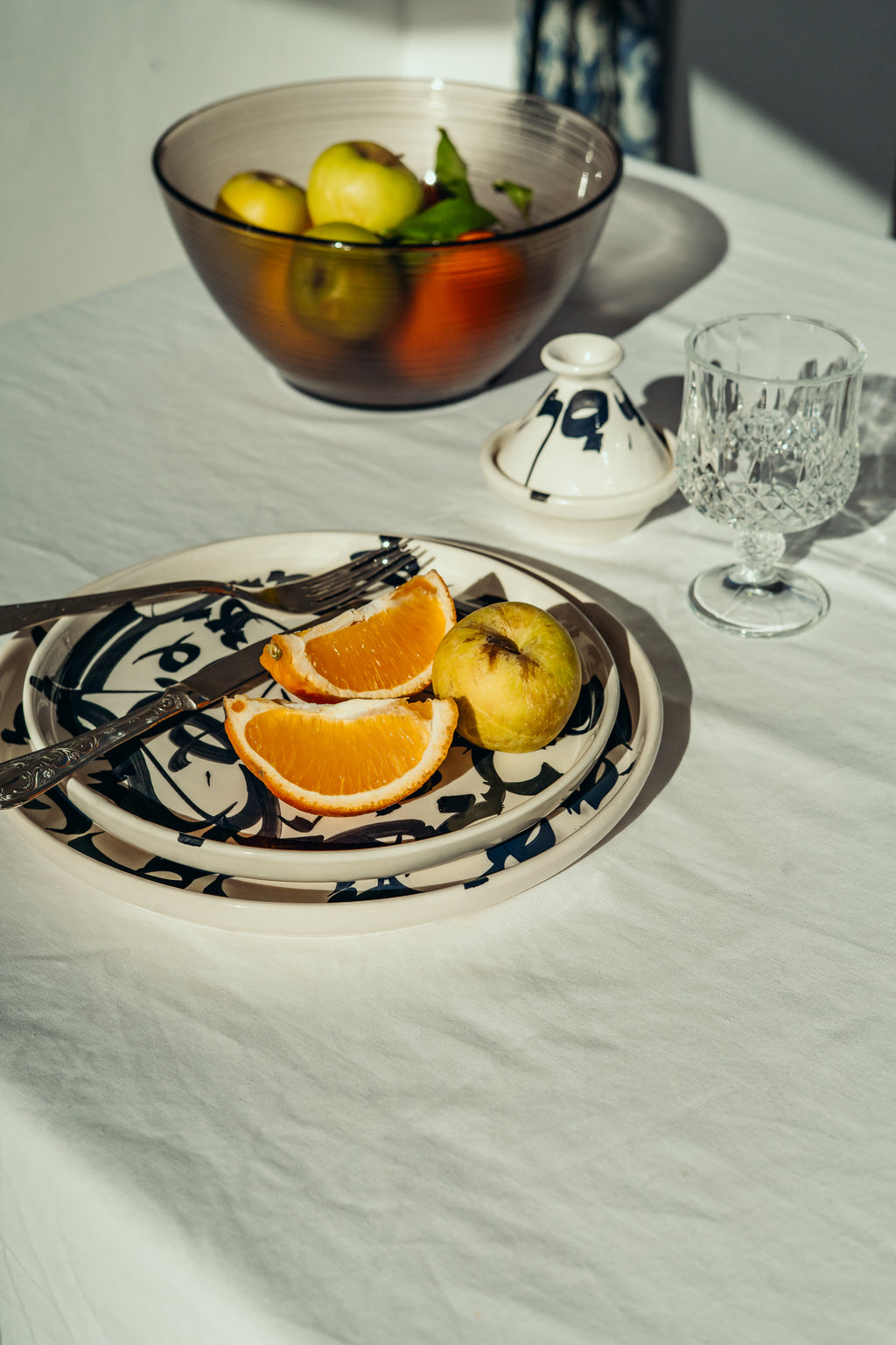 PETITE ASSIETTE | CALLIGRAPHIE NOIRE