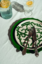 PETITE ASSIETTE | CALLIGRAPHIE VERTE