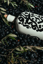 BOUTEILLE D'HUILE | CALLIGRAPHIE NOIRE