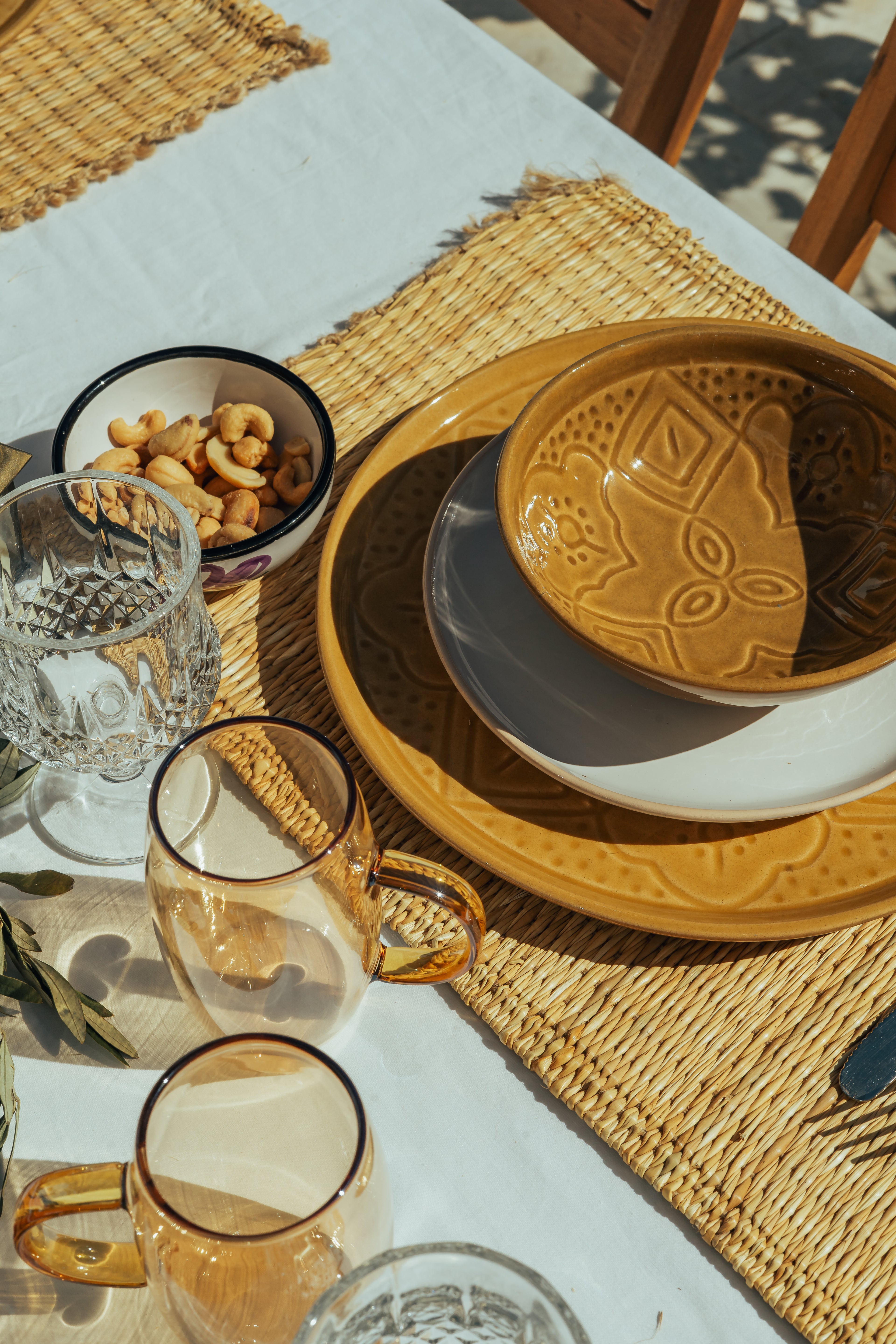 SERVICE POUR 4 | SILLAGE TERRACOTTA