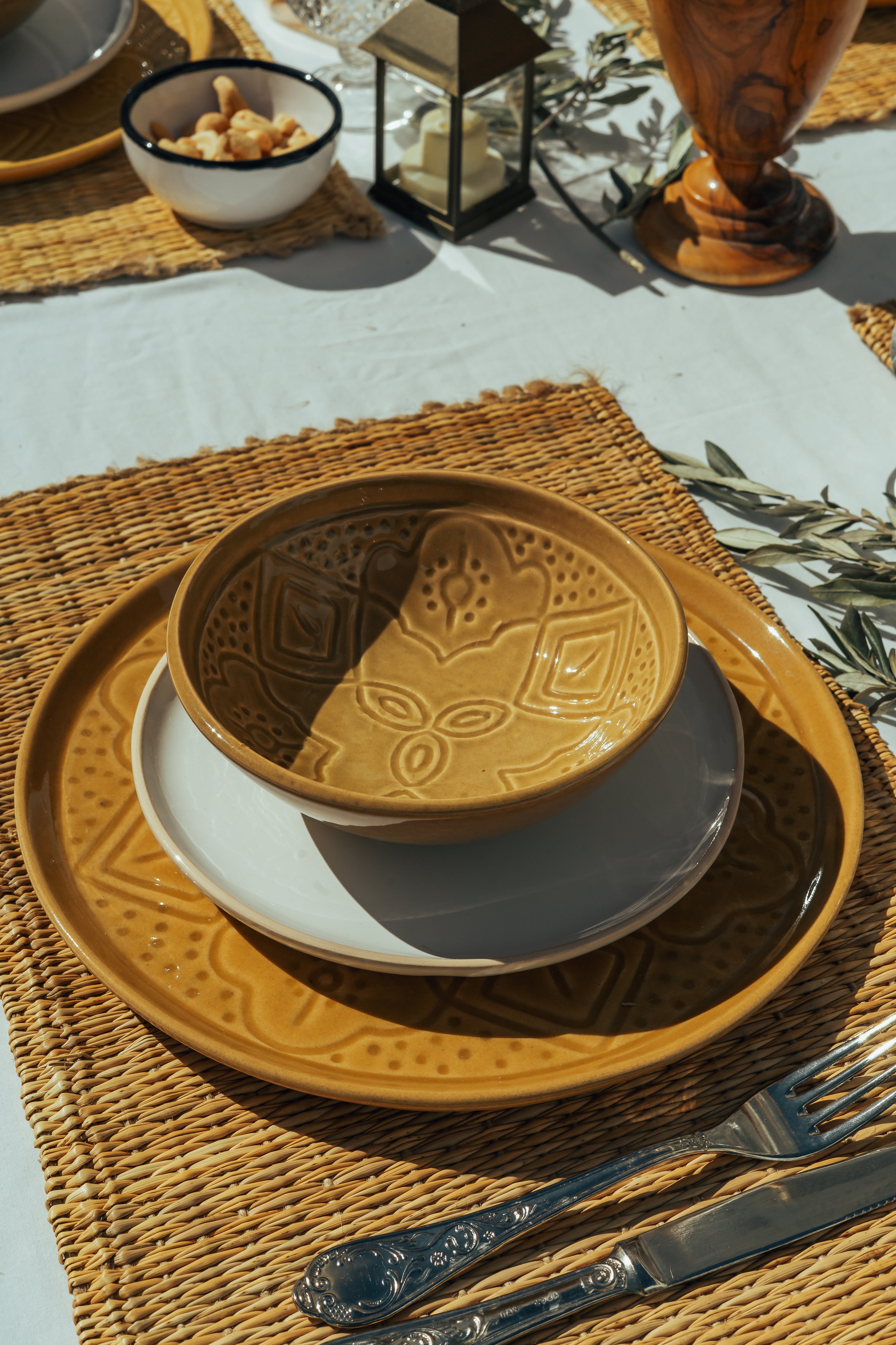 SERVICE POUR 4 | SILLAGE TERRACOTTA