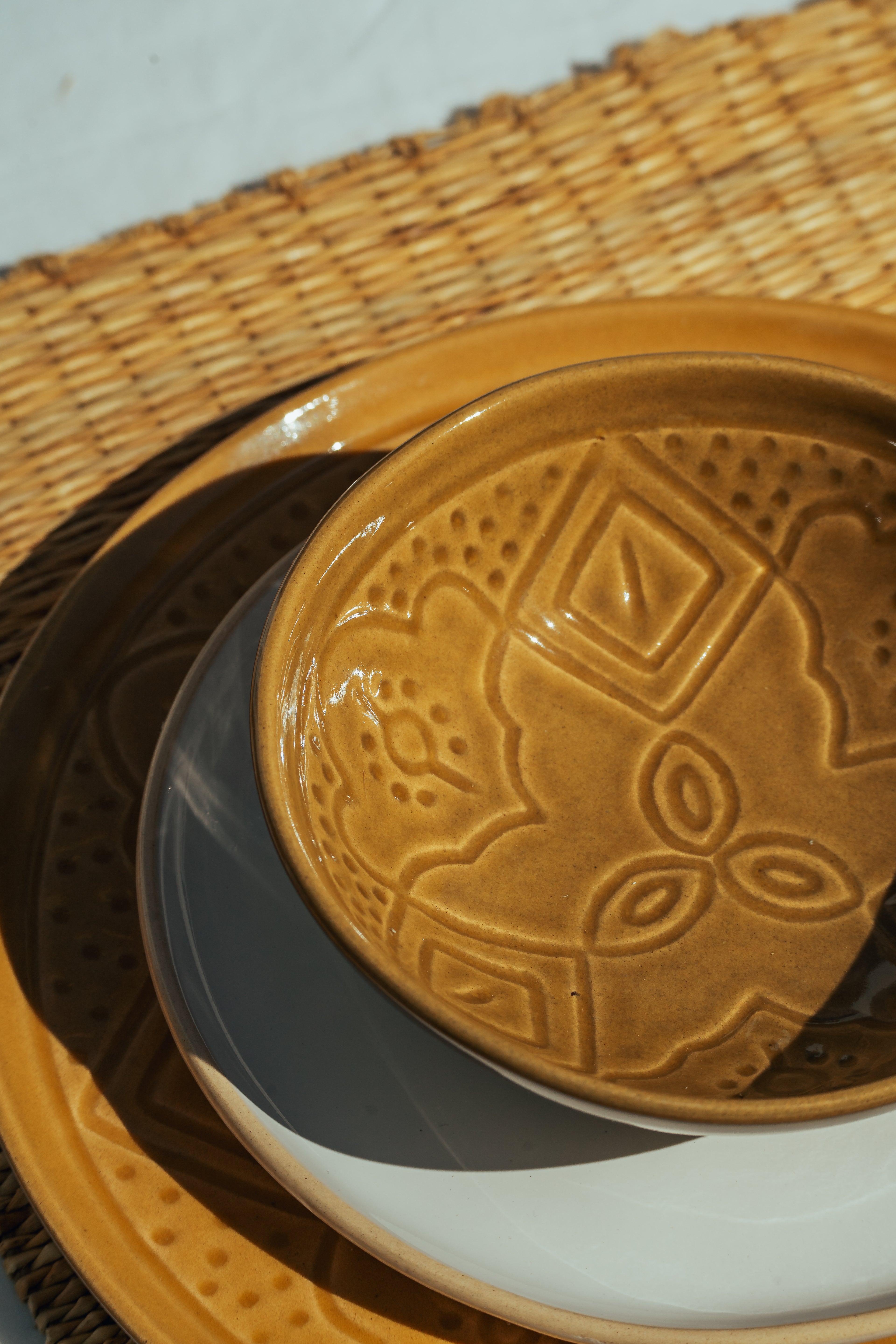 SERVICE POUR 4 | SILLAGE TERRACOTTA