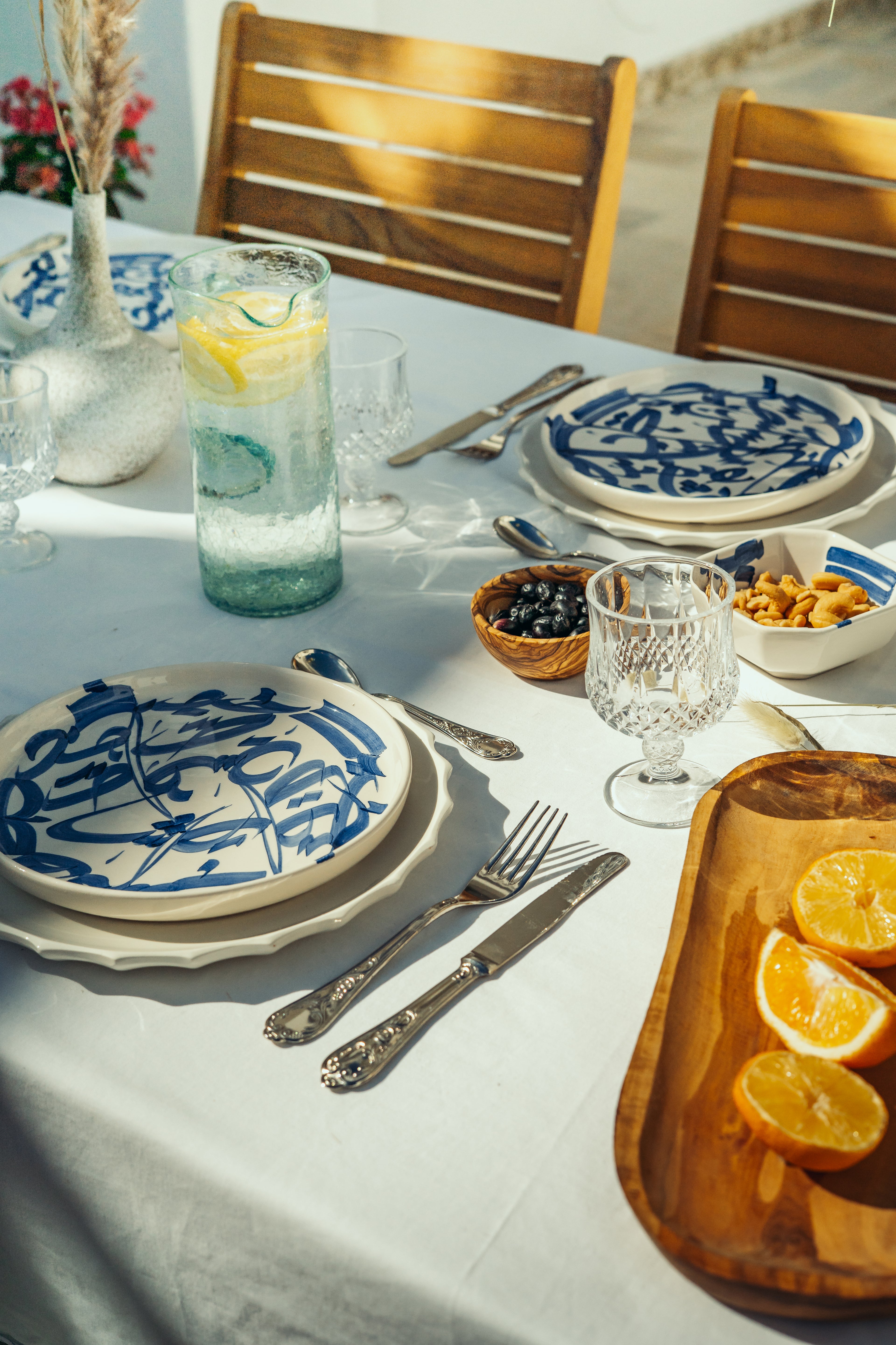 GRANDE ASSIETTE | PICOT BLANCHE