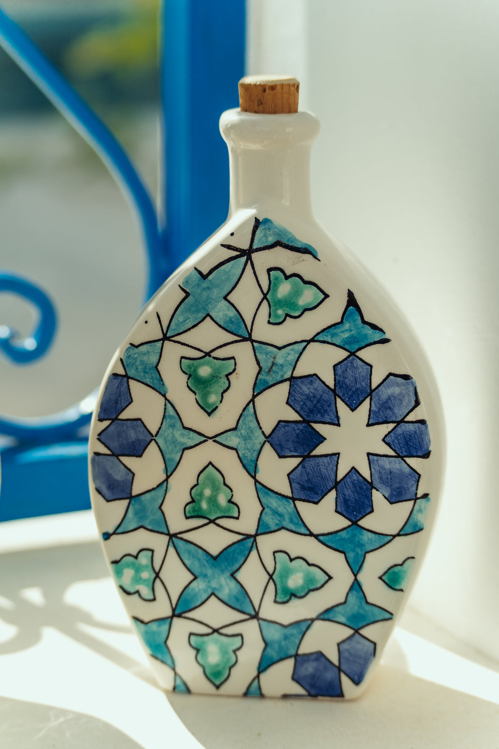 BOUTEILLE D'HUILE | MOTIF ANDALOU