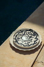 GRANDE ASSIETTE | PICOT BLANCHE