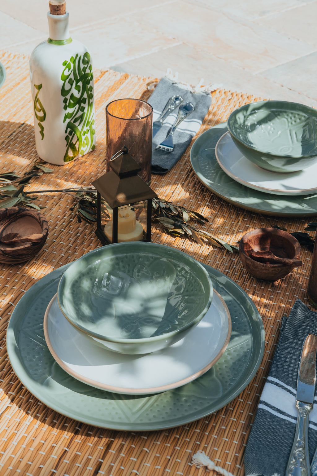 BOL MOYEN | SILLAGE VERT BLEU PASTEL