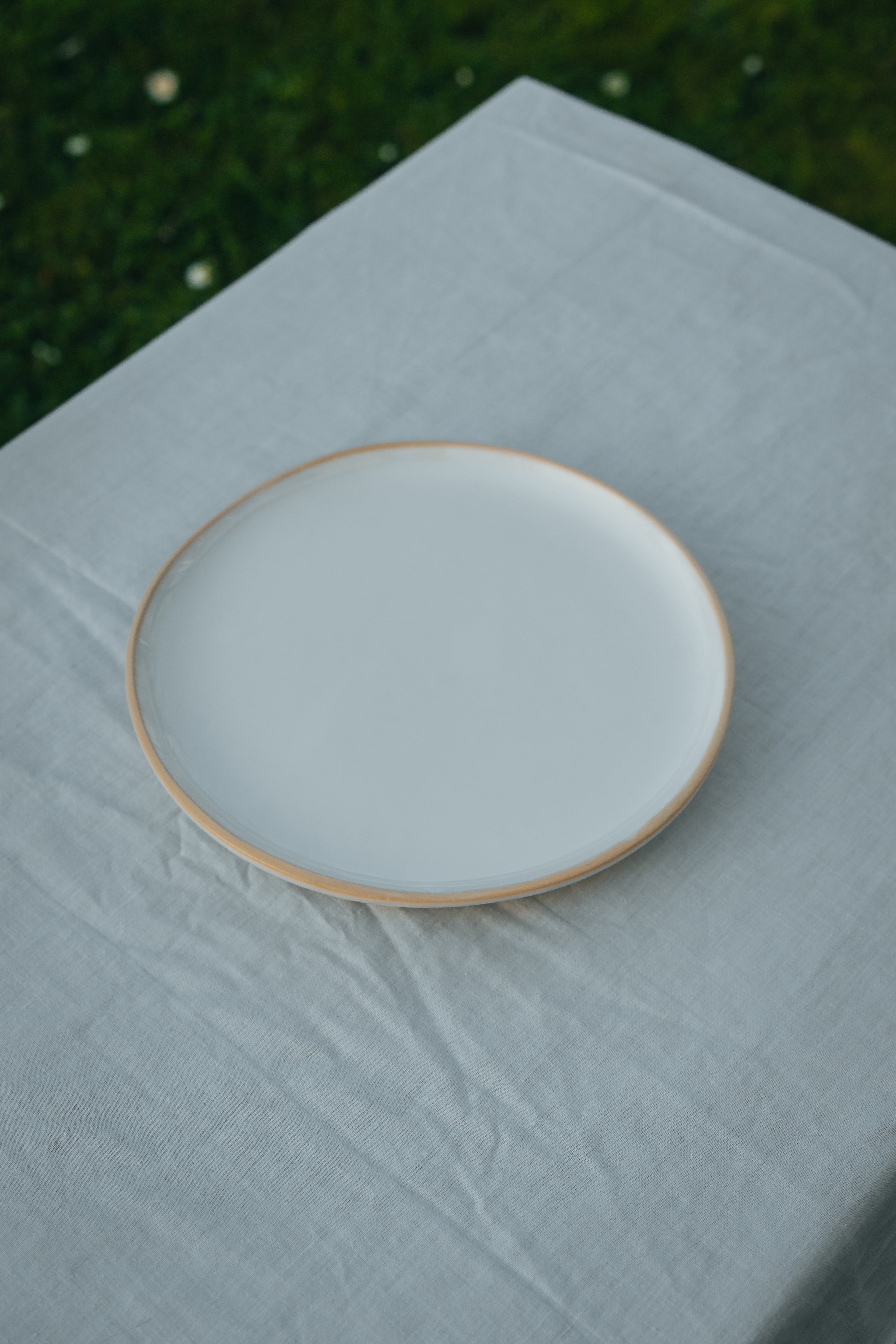 ASSIETTE A DESSERT | BLANCHE