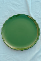GRANDE ASSIETTE | PICOT VERT