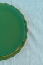 GRANDE ASSIETTE | PICOT VERT